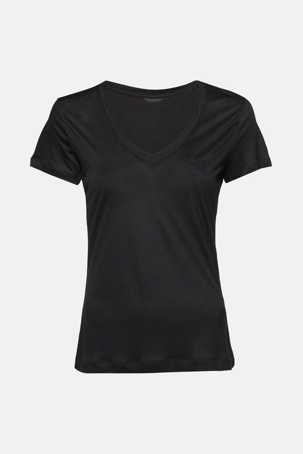 Top uni manche courte Noir - Guess®