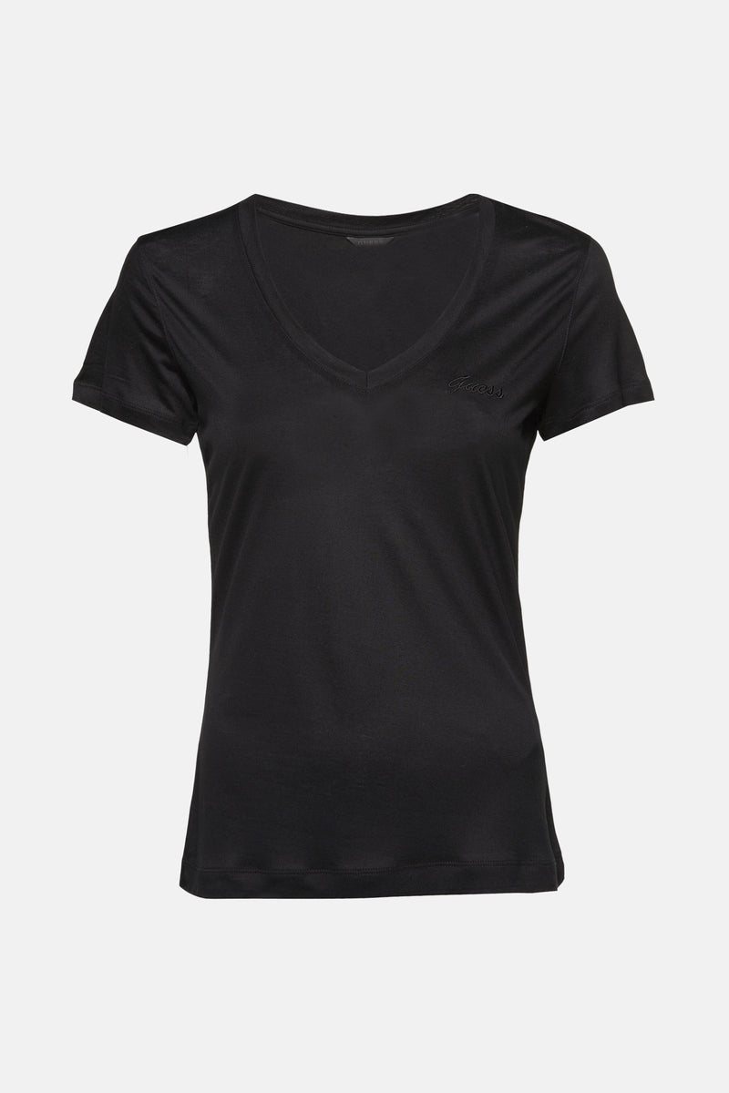 Top uni manche courte Noir - Guess®