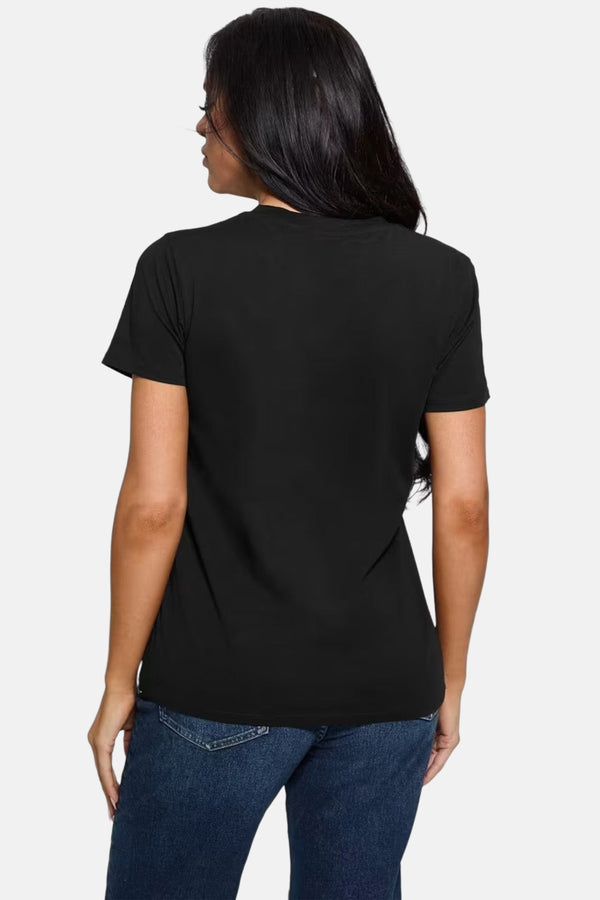 Top uni manche courte Noir - Guess®