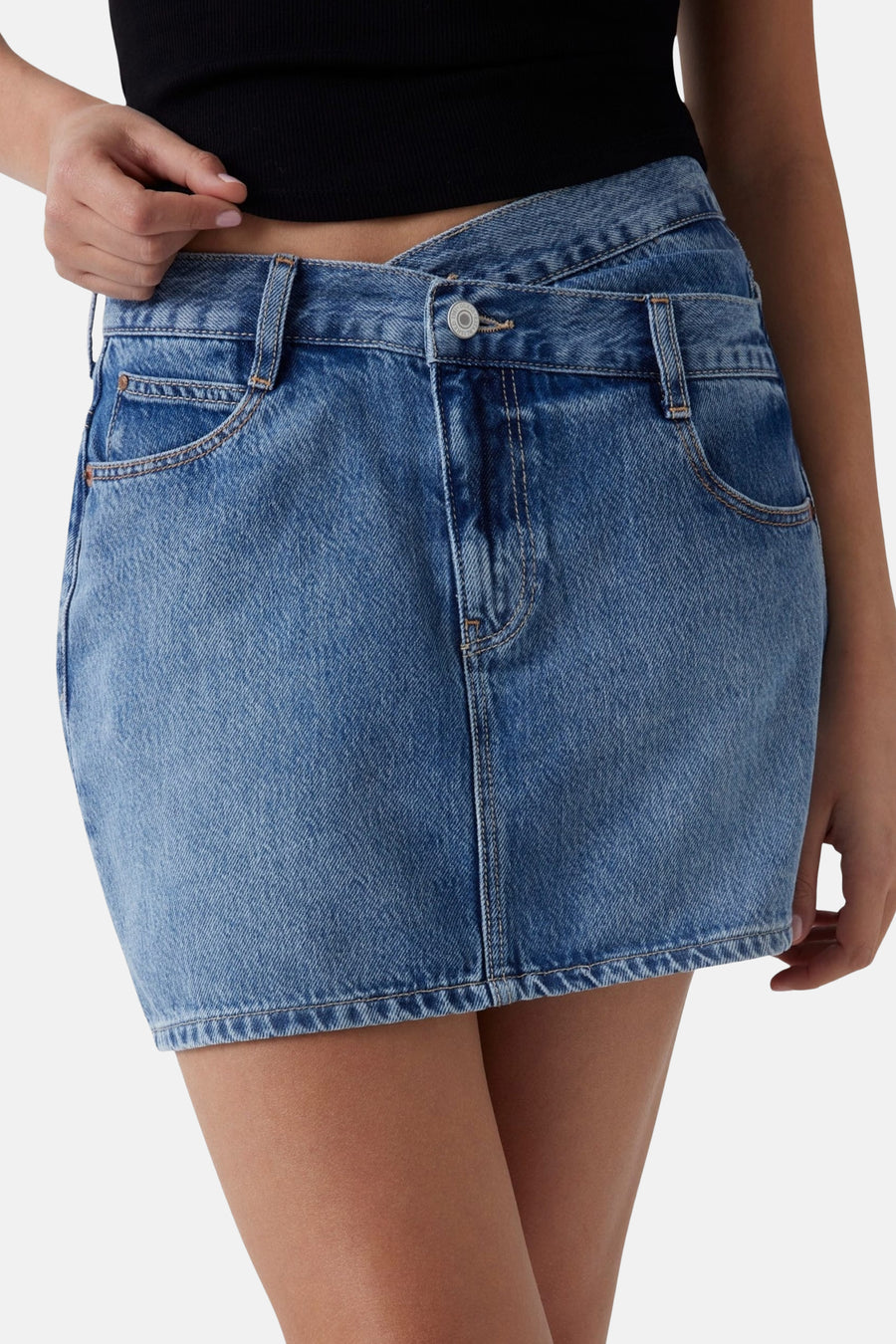 Jupe courte bleu - Guess® - Guess®