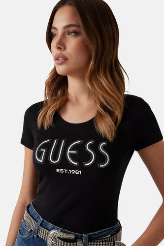 T-shirt à manches courtes - noir - Guess®