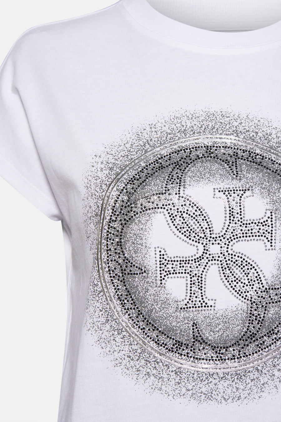 T-shirt à manches courtes - blanc - Guess® - 3