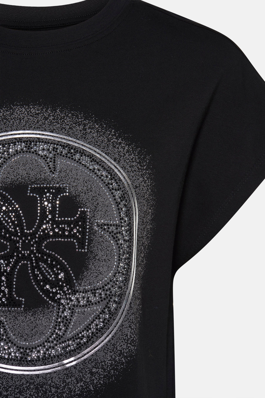 T-shirt à manches courtes - noir - Guess® - 4