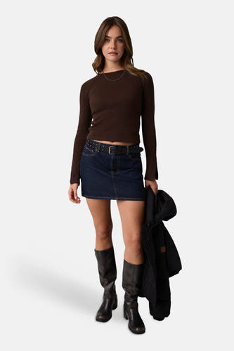 Pull col O brun - Guess®