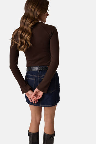 Pull col O brun - Guess®