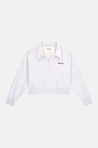 Sweat col O gris - Guess®
