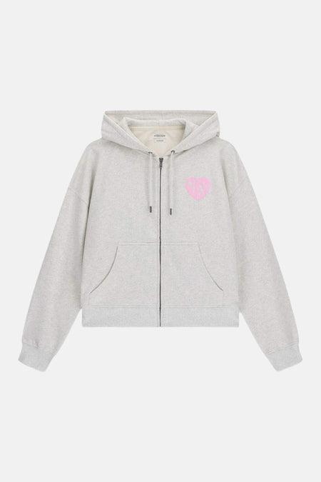 Sweat à capuche - gris