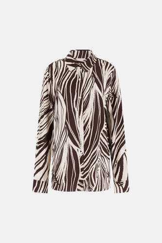 Chemisier (manches longues) brun - Guess®