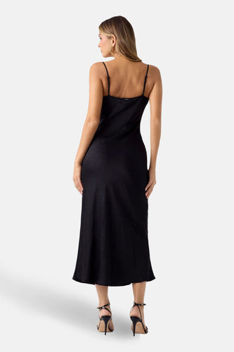 Robe à manches courtes - noir