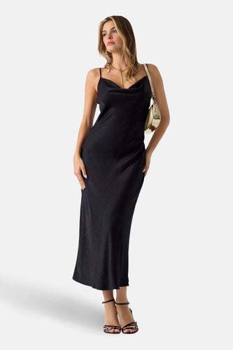 Robe à manches courtes - noir