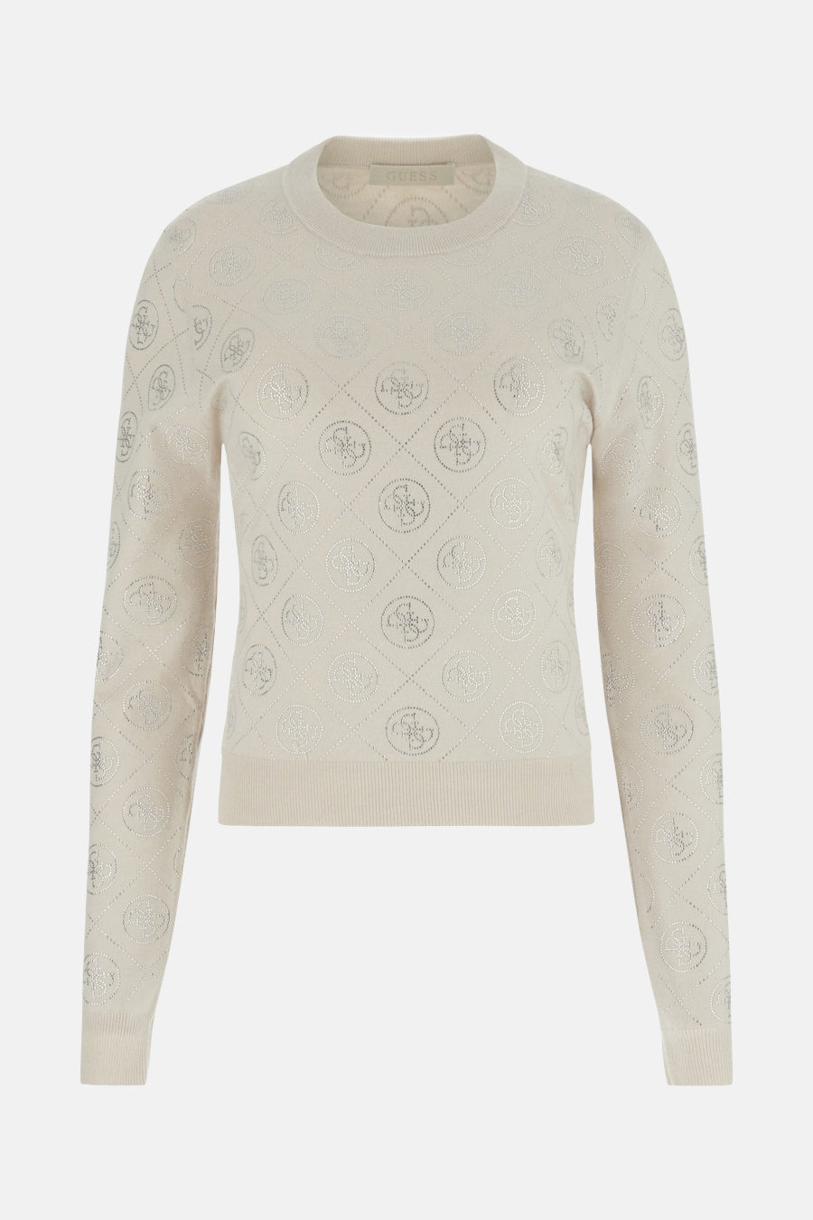 Pull à col rond - écru - Guess®