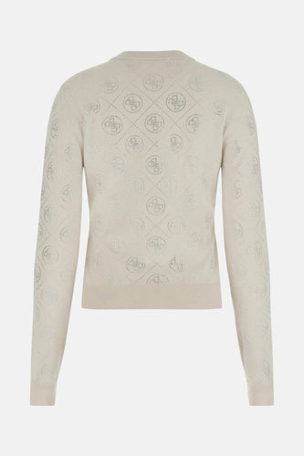 Pull à col rond - écru - Guess®