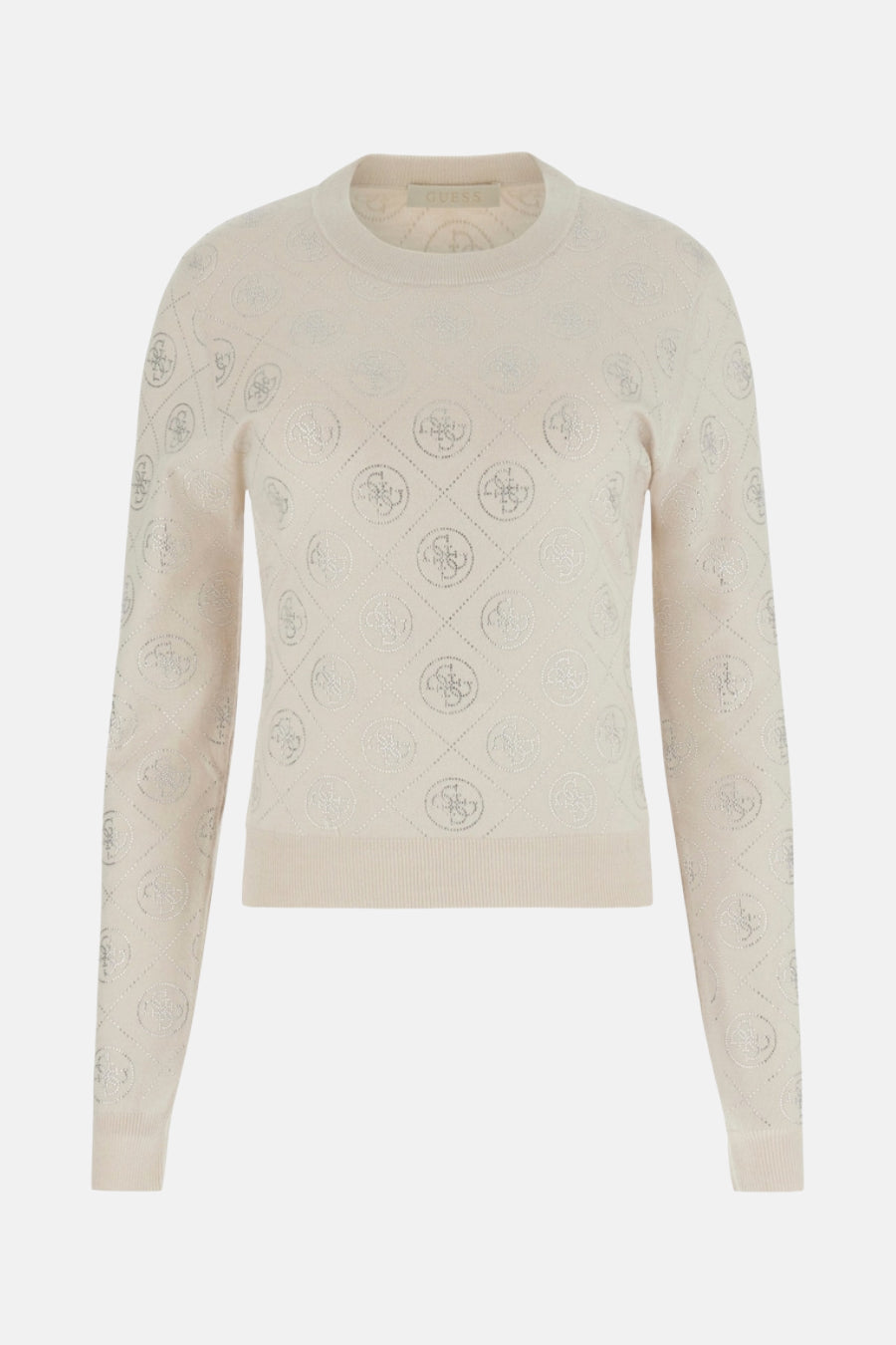 Pull à col rond - écru - Guess®