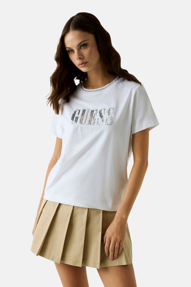 T-shirt (manches courtes) blanc - Guess®