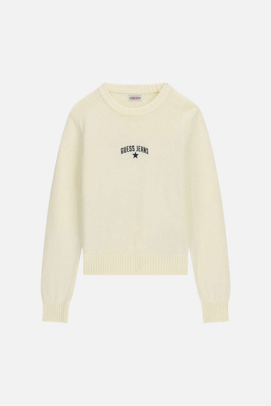 Pull col O Écru - Guess®