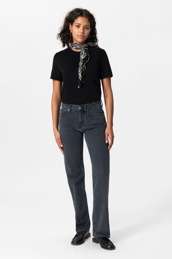 Jeans straight Gris - MUD JEANS