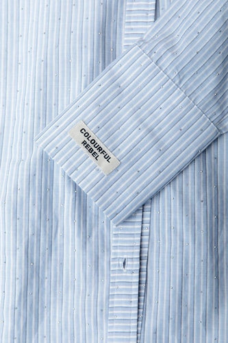 Chemise à manches longues - bleu - COLOURFUL REBEL