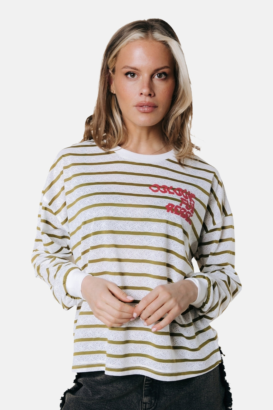 T-shirt (manches longues) blanc - COLOURFUL REBEL