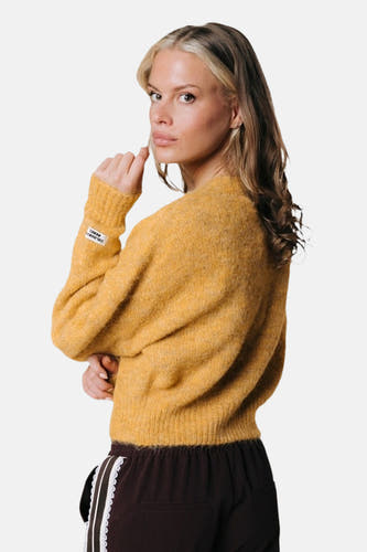 Cardigan - jaune