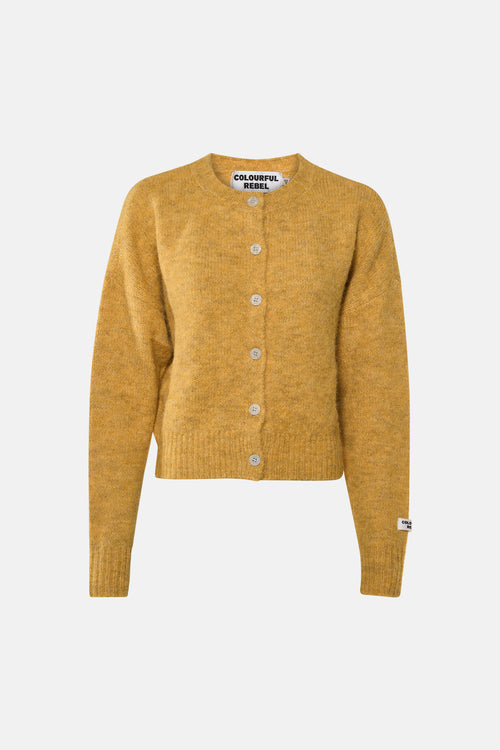 Cardigan - jaune
