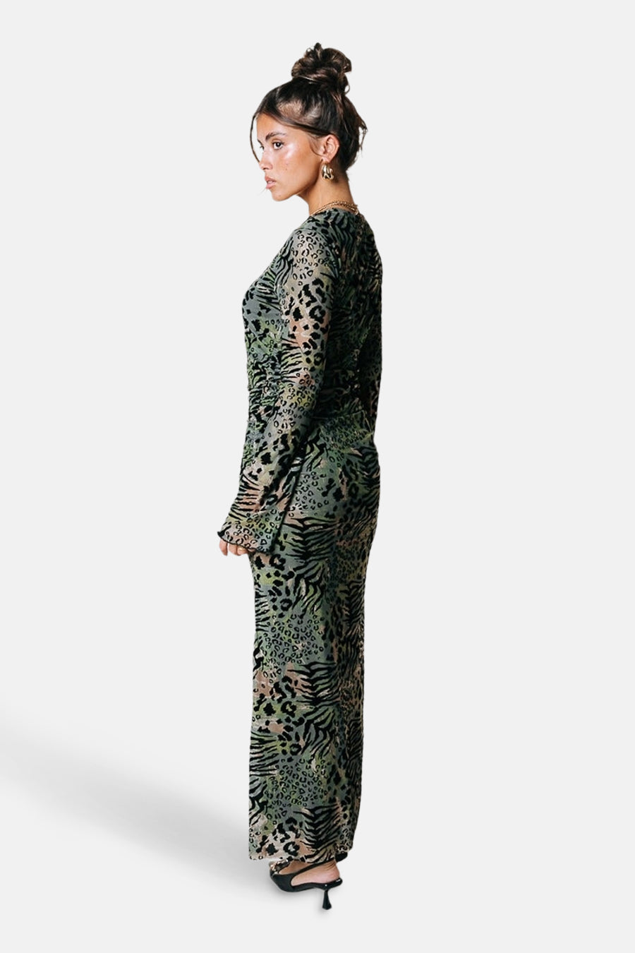 Robe à manches longues - vert - COLOURFUL REBEL