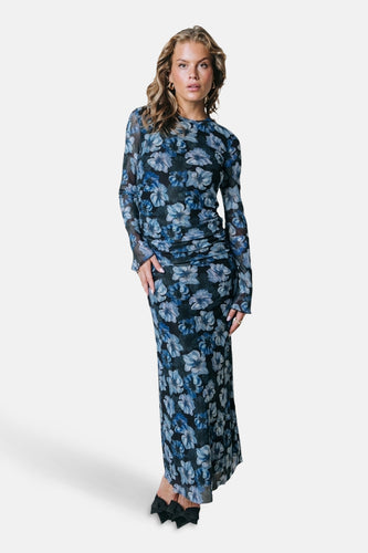 Robe à manches longues - bleu - COLOURFUL REBEL