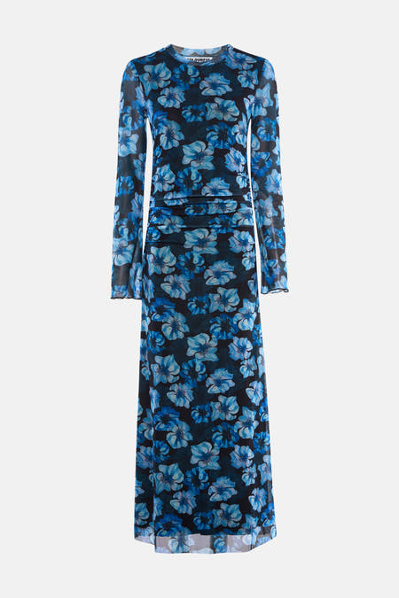 Robe à manches longues - bleu
