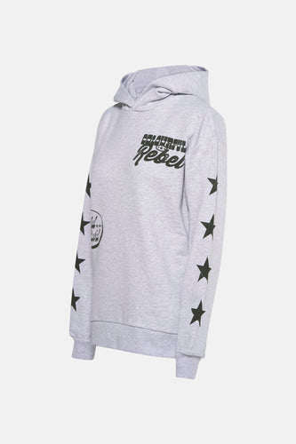 Sweat à capuche - gris - COLOURFUL REBEL