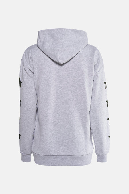 Sweat à capuche - gris