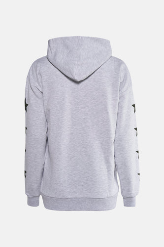 Sweat à capuche - gris - COLOURFUL REBEL