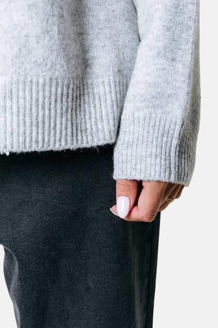 Pull à capuche - gris