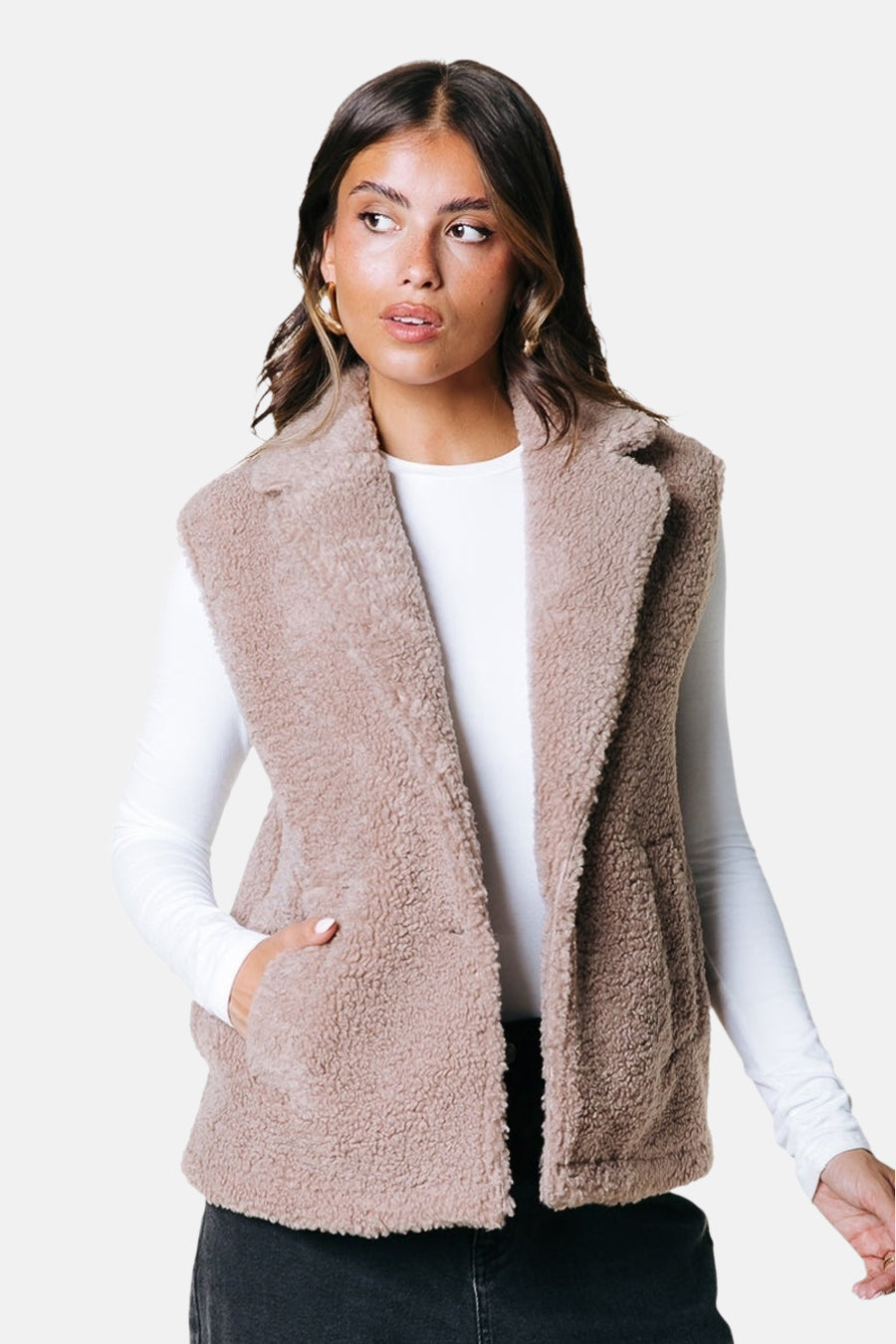 Veste sans manches - beige - COLOURFUL REBEL