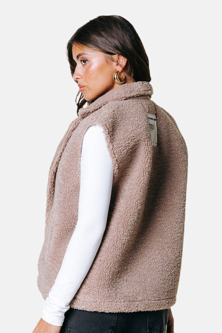 Veste sans manches - beige