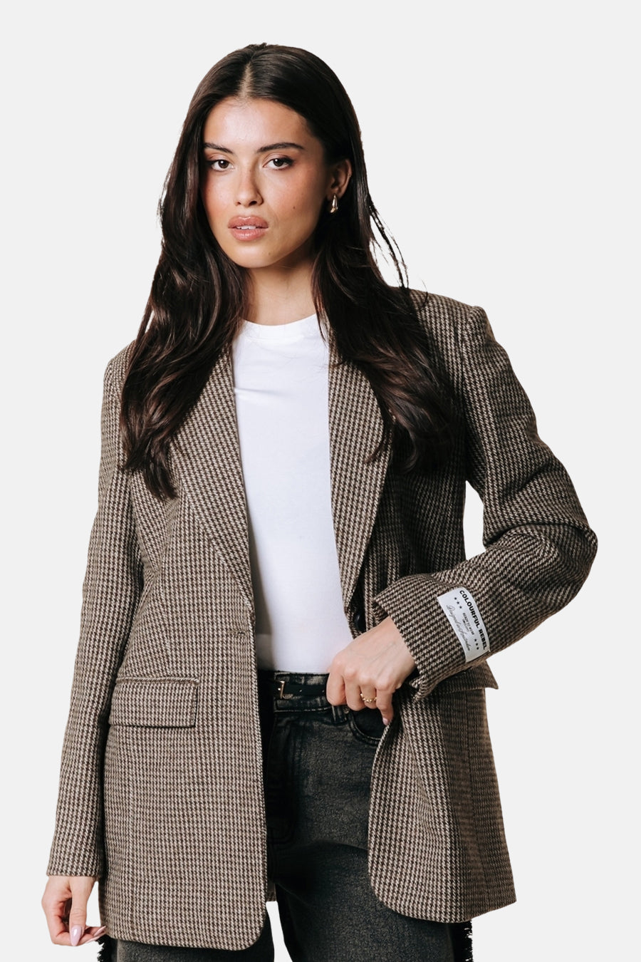 Blazer brun - COLOURFUL REBEL