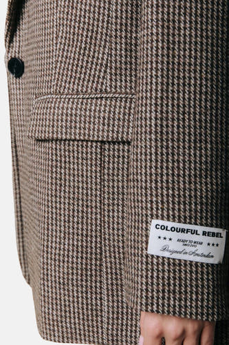 Blazer brun - COLOURFUL REBEL
