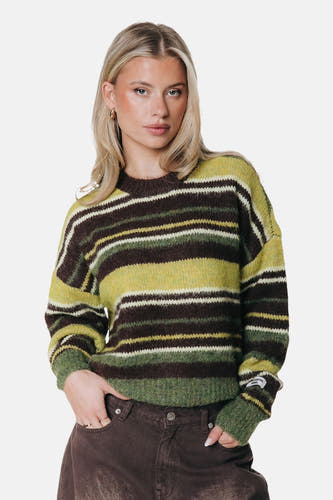 Pull col O multicolore - COLOURFUL REBEL