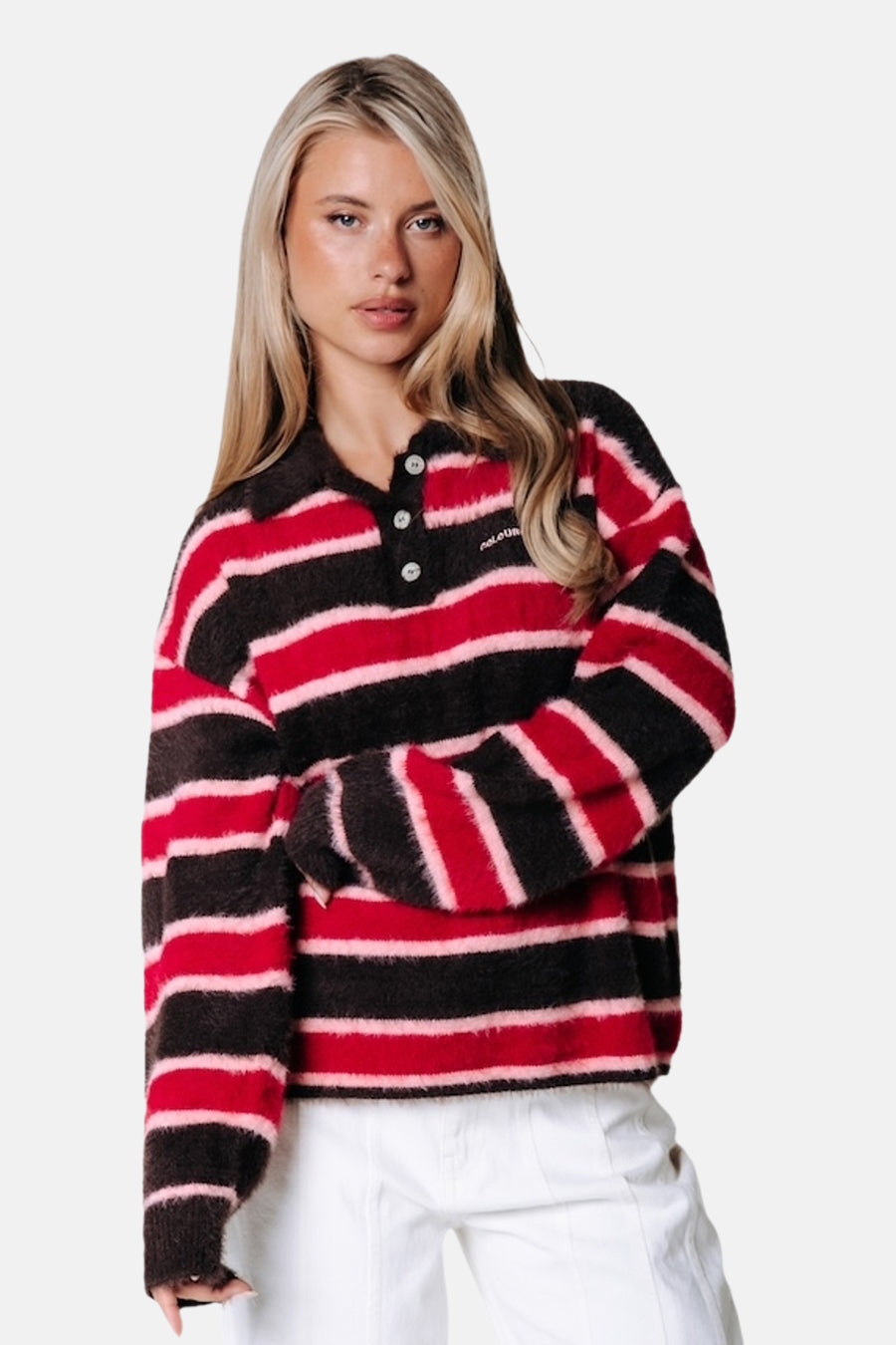 Pull col O brun - COLOURFUL REBEL