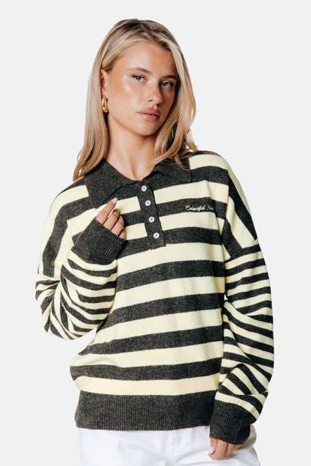 Pull col O multicolore - COLOURFUL REBEL