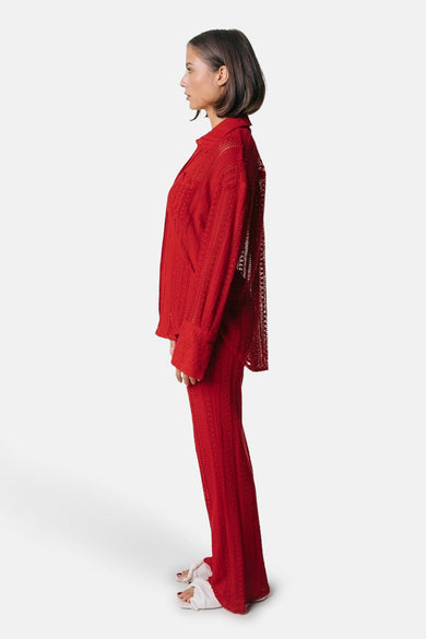 Pantalon Rouge - COLOURFUL REBEL