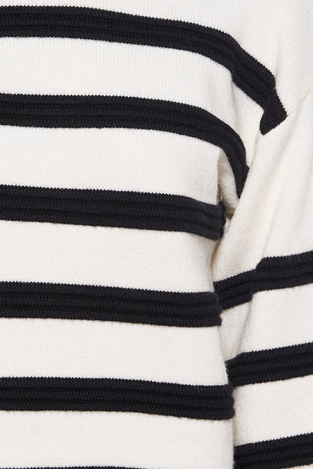 Pull à col rond - écru