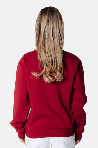 Sweat col O rouge - COLOURFUL REBEL