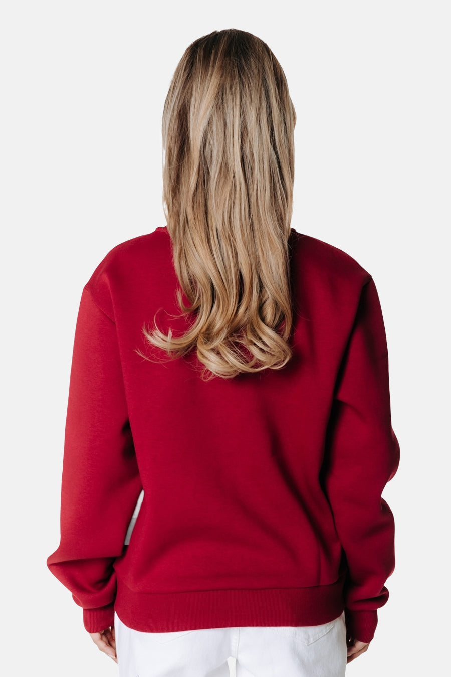 Sweat col O rouge - COLOURFUL REBEL