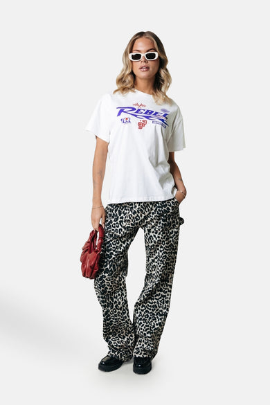T-shirt (manches courtes) Blanc - COLOURFUL REBEL