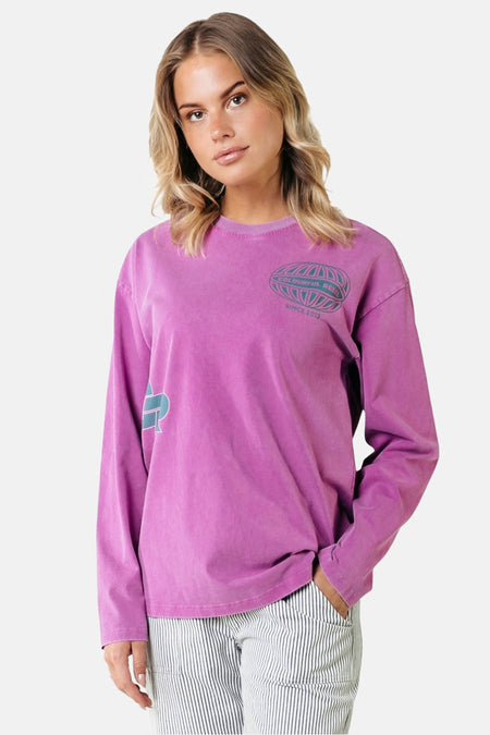 T-shirt à manches longues - rose