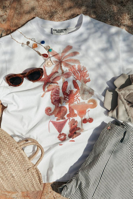 T-shirt à manches courtes - blanc