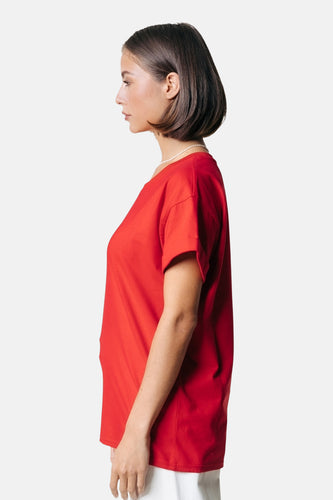 T-shirt à manches courtes - rouge