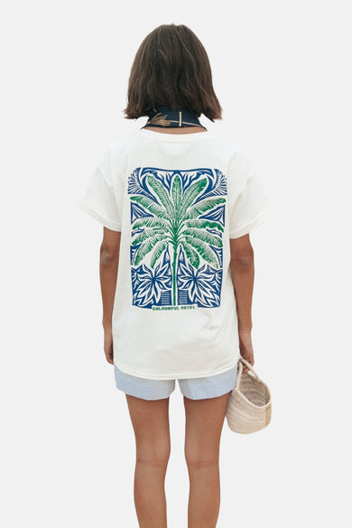 T-shirt (manches courtes) Blanc - COLOURFUL REBEL