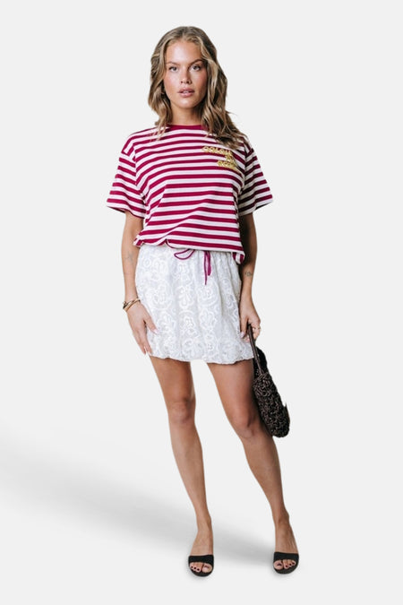 T-shirt (manches courtes) rouge - COLOURFUL REBEL