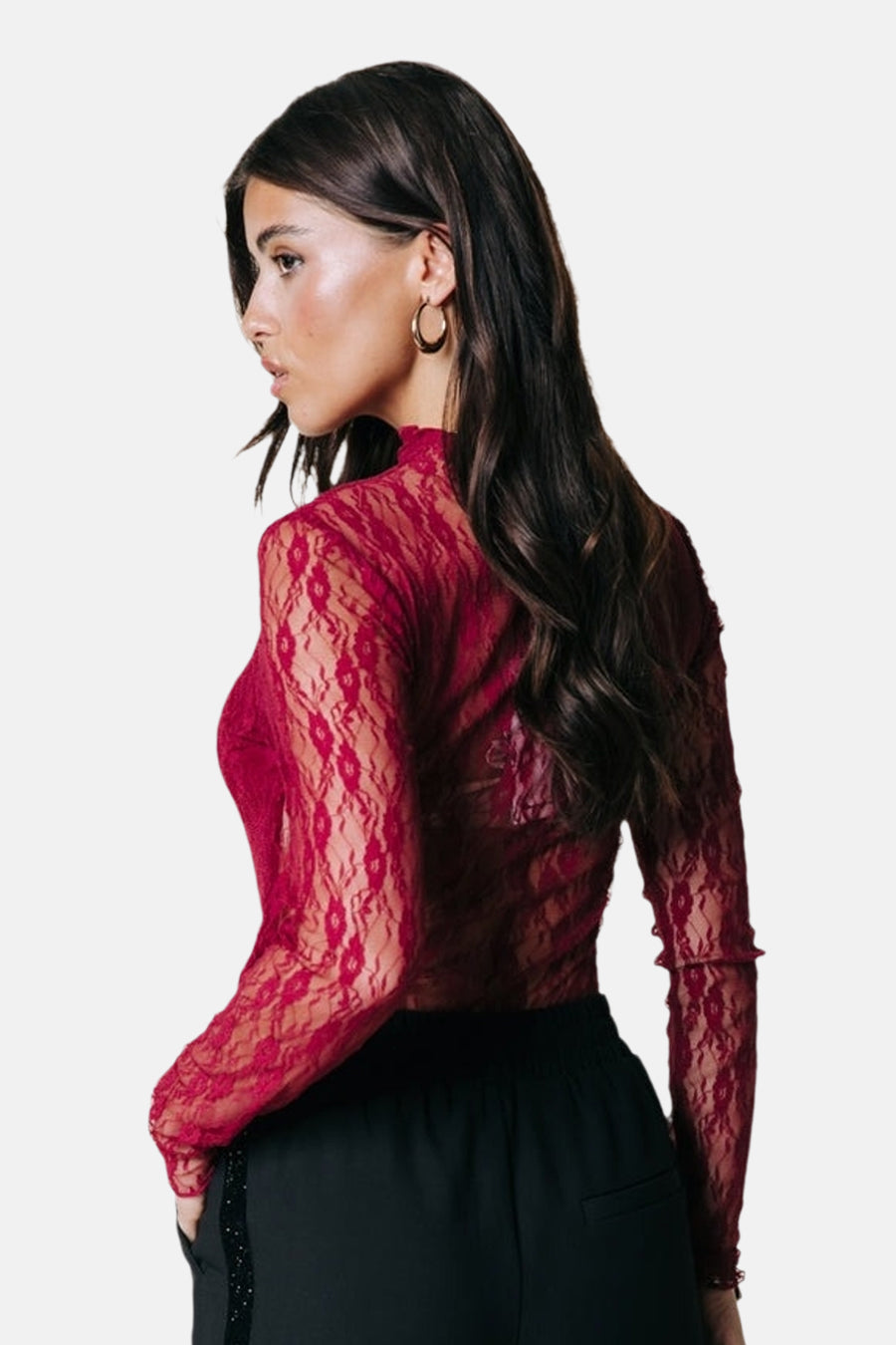 T-shirt à manches longues - rouge - COLOURFUL REBEL