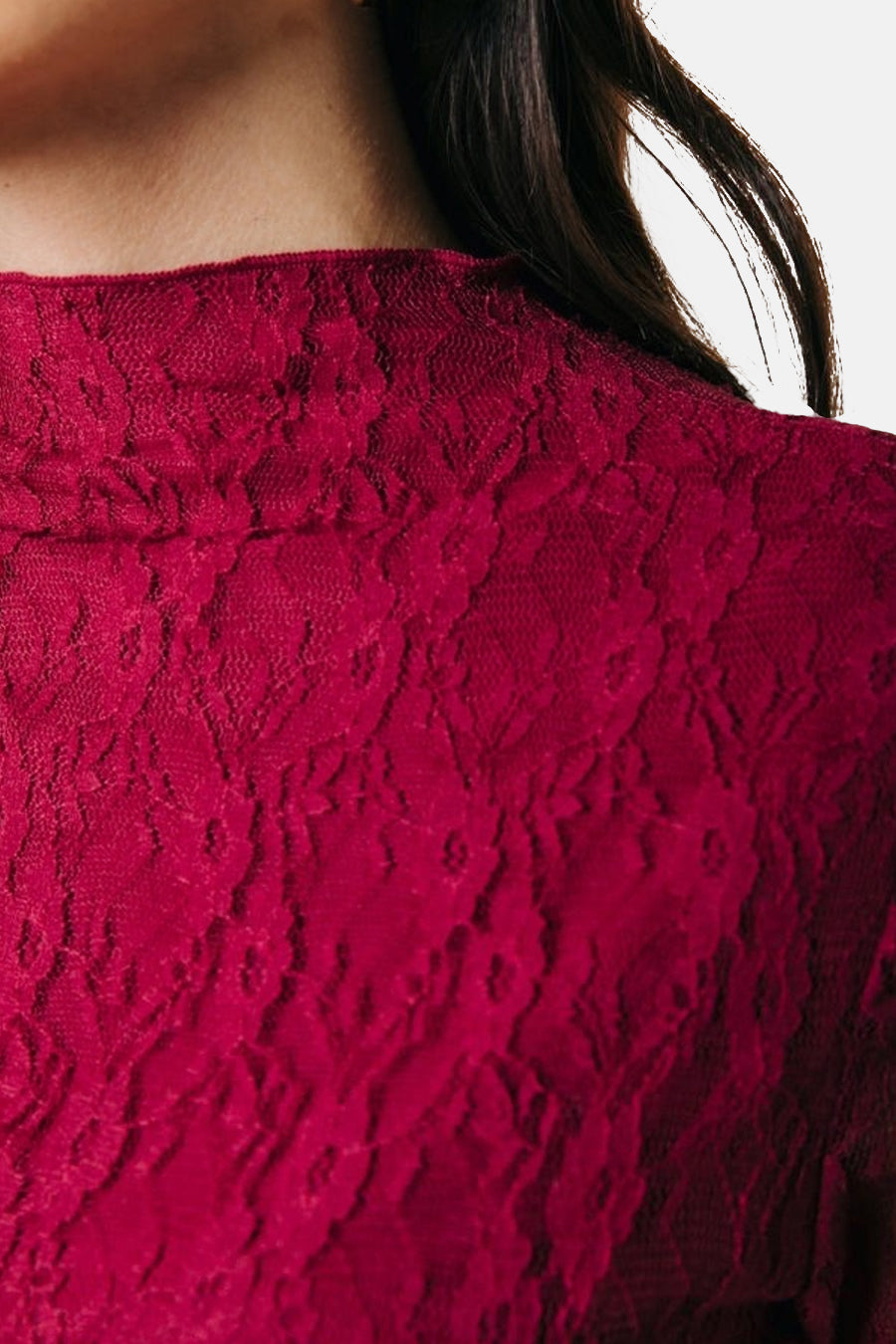 T-shirt à manches longues - rouge - COLOURFUL REBEL